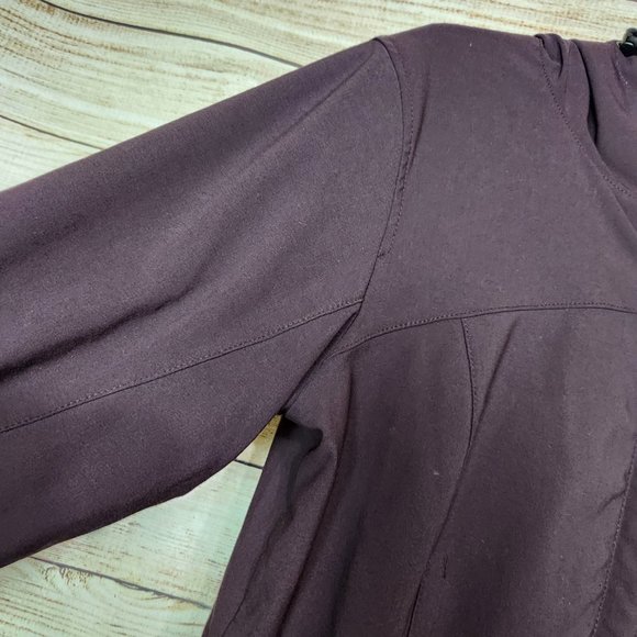 The North Face Womens Purple Pink Fleece Interior Hoodie Jacket Pockets XS/TP - Picture 7 of 16